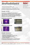 Infoblatt Thermografie in elektrischen Anlagen