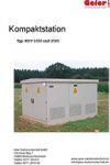 Prospekt Trafo- Kompaktstation LCS-E.6
