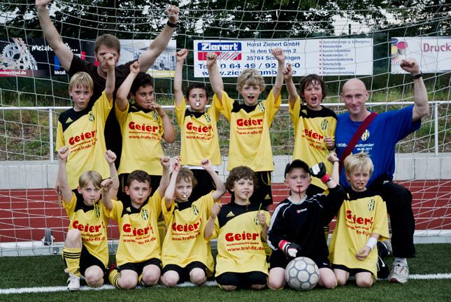 Fußball Sponsor Geier Starkstromtechnik