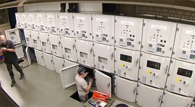 Video Modernisierung einer ABB ZS1 Mittelspannungsschaltanlage mit 6 kV durch Geier Starkstromtechnik im industriellen Umfeld