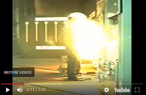 Störlichtbogenschutz Video: Störlichtbogen in Zeitlupe