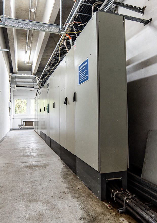 Niederspannung 7 Alte Niederspannungshauptverteilung