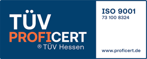 TÜV Überwacht ISO 9001 Zertifizierung zertifiziertes Qualitätsmanagement